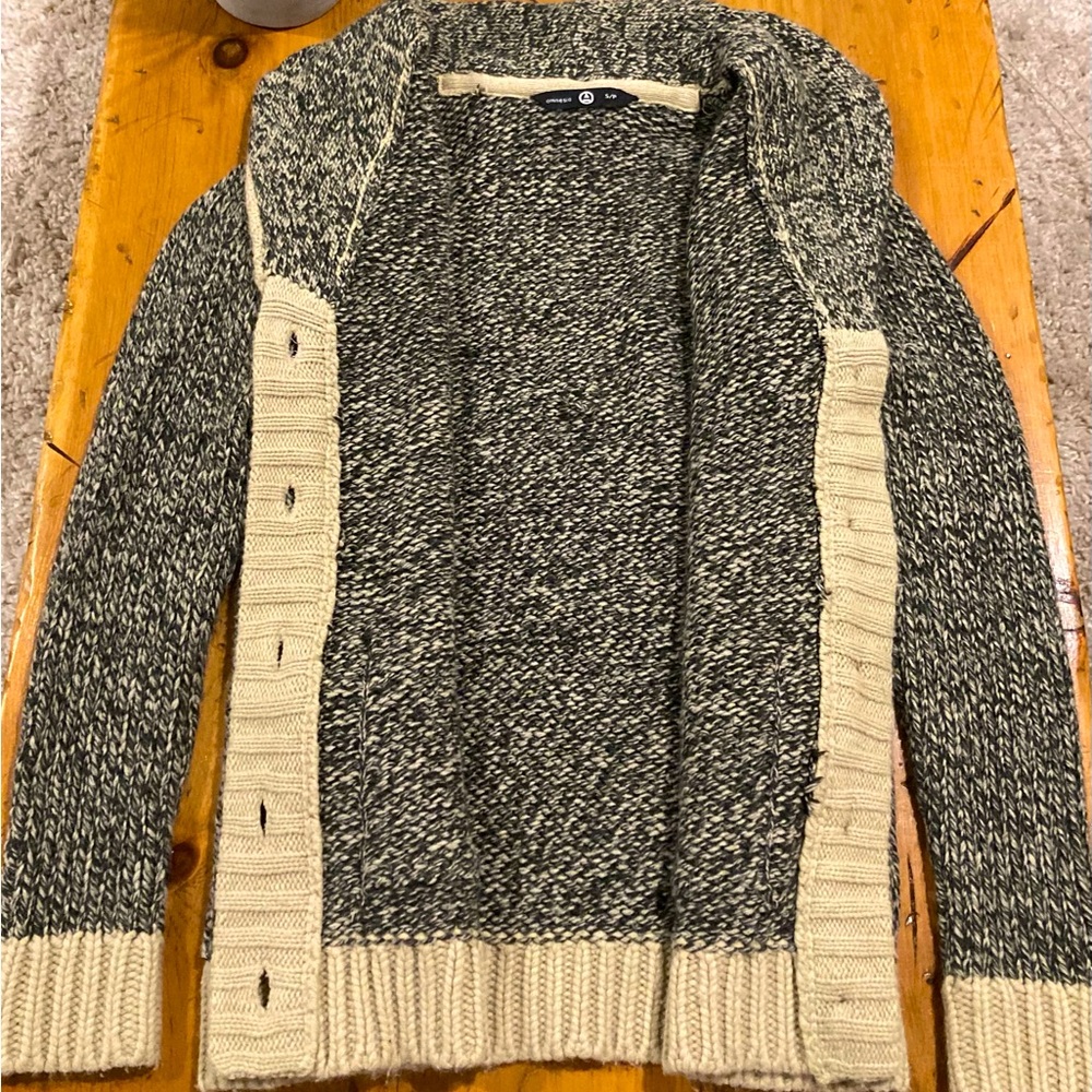 Roots-Style Sock Cardigan